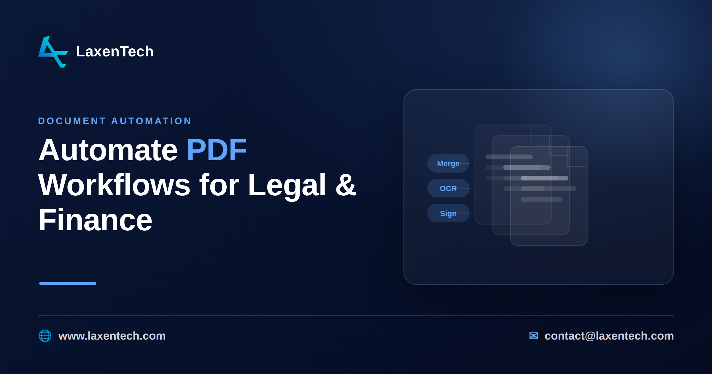 Legal and finance PDF workflows moving from manual handling to automated merge, OCR, signing, and batch processing PDF workflow automation for legal and finance teams